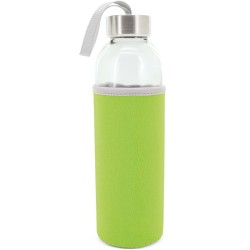 Průhledná láhev skleněná