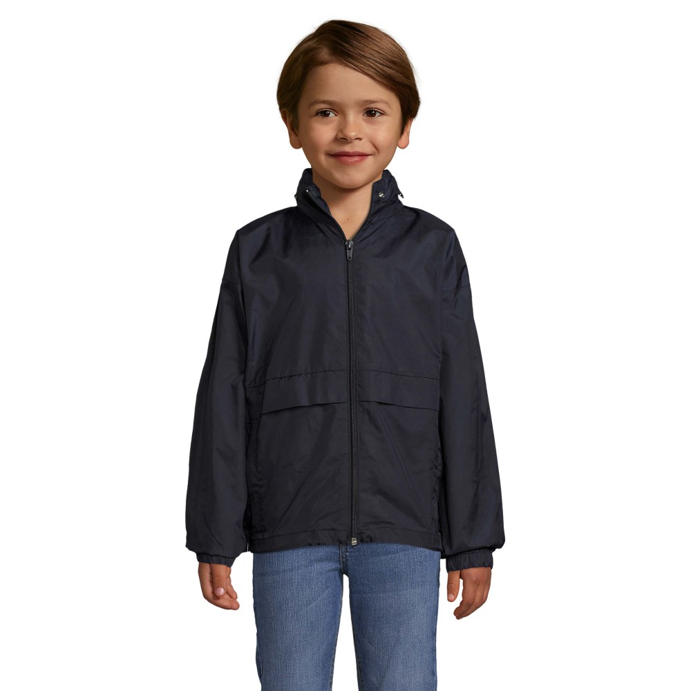 SOL'S SURF Kids, dětská větrovka na zip 210 g/m2