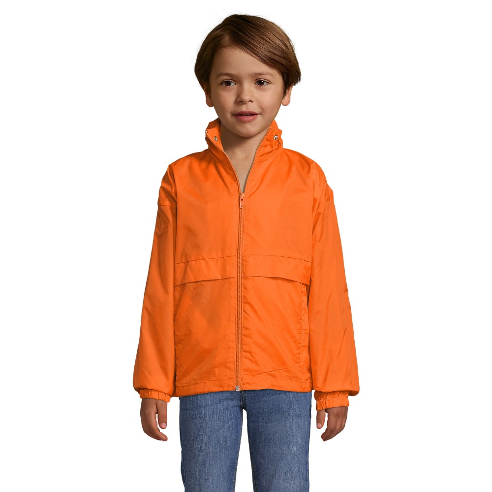 SOL'S SURF Kids, dětská větrovka na zip 210 g/m2