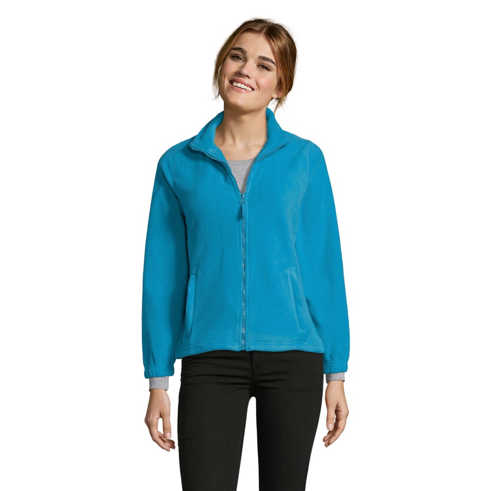 SOL'S NORTH WOMEN, DÁMSKÁ ZIPPED FLEECE  BUNDA 300 g/m2