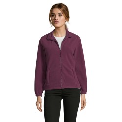 SOL'S NORTH WOMEN, DÁMSKÁ ZIPPED FLEECE  BUNDA 300 g/m2