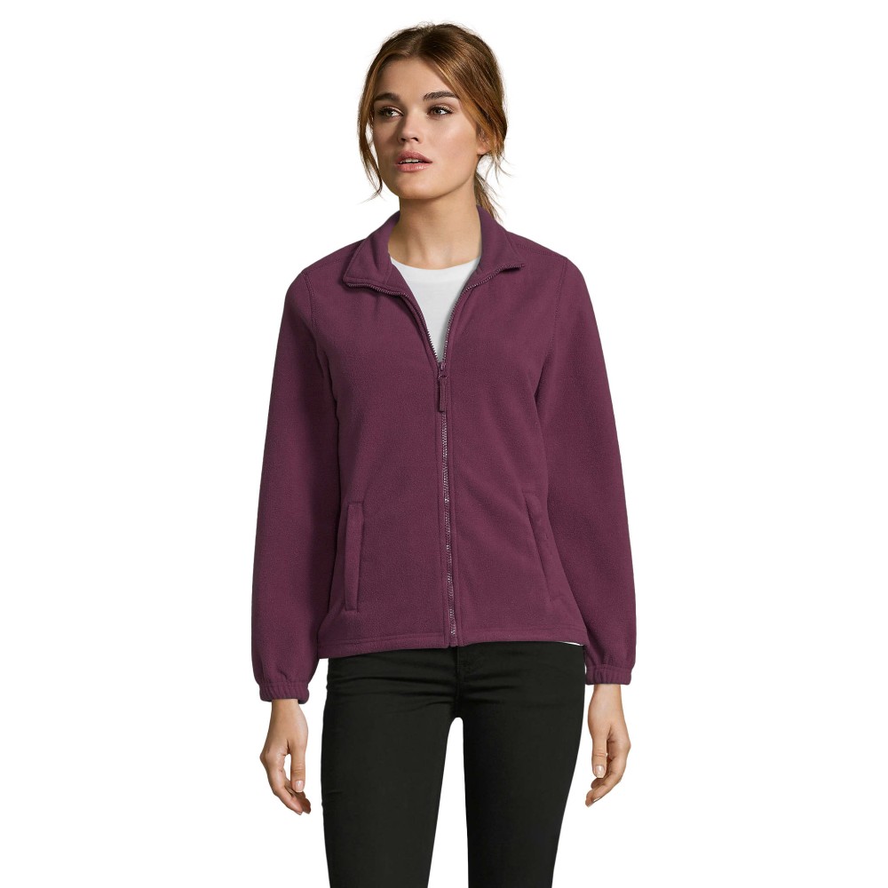 SOL'S NORTH WOMEN, DÁMSKÁ ZIPPED FLEECE  BUNDA 300 g/m2