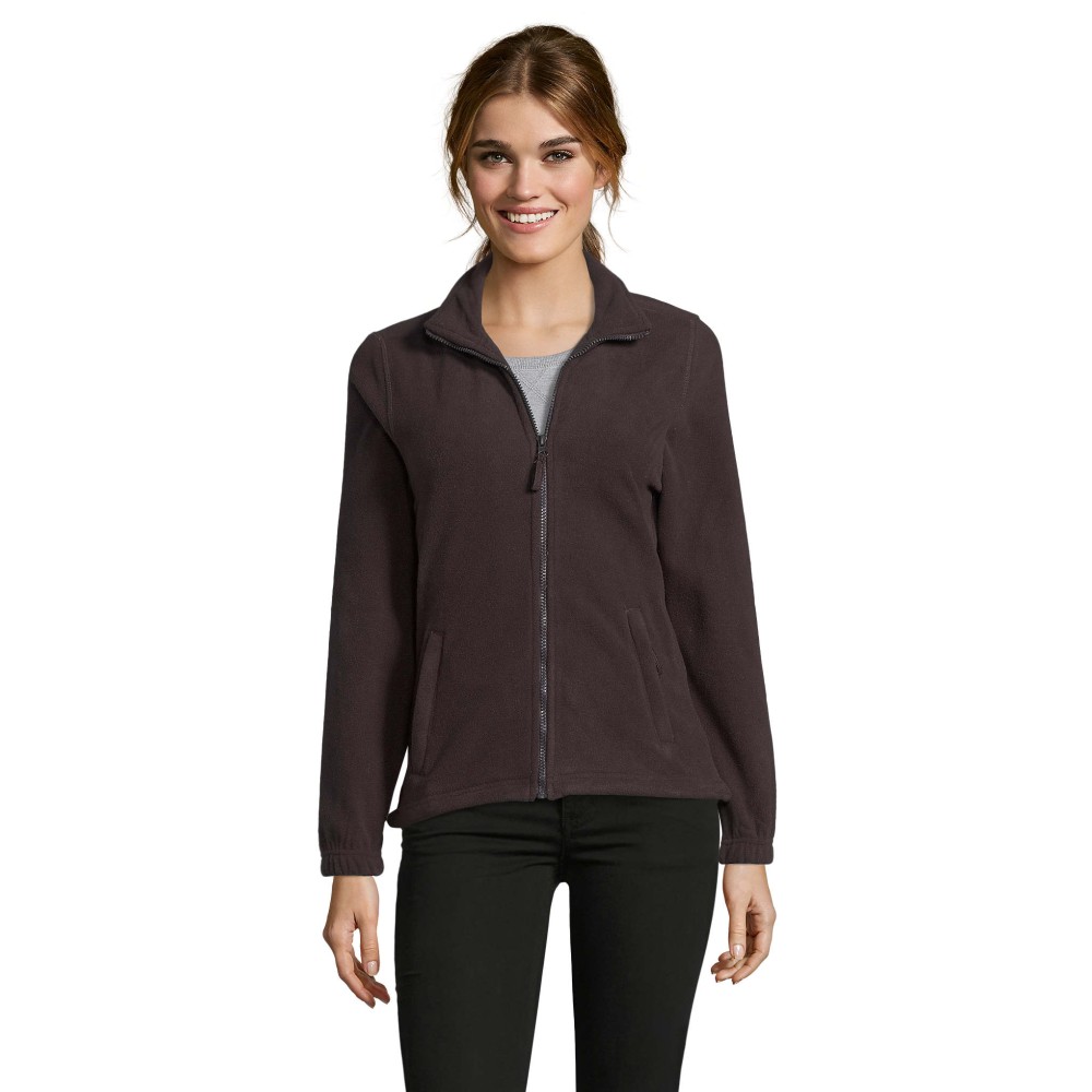SOL'S NORTH WOMEN, DÁMSKÁ ZIPPED FLEECE  BUNDA 300 g/m2