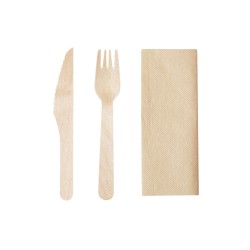 Kumix Sada dřevěných příborů