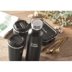 Helsinki set Nerezová láhev se 2 pohárky