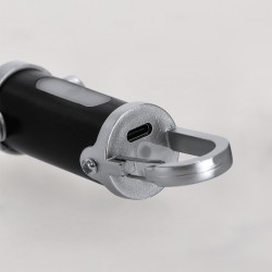 Luvaron svítilna z ABS s karabinou pro přenášení