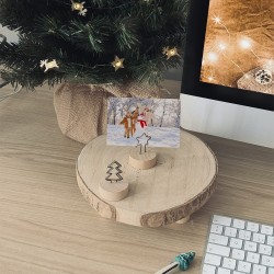 Rasty vánoční designový klip