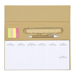 Isan týdenní stolní plánovač