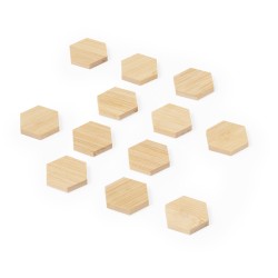 Lirix Sada 12 magnetů z bambusu