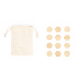 Lirix Sada 12 magnetů z bambusu