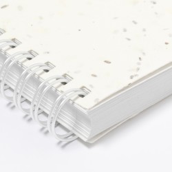 Bitar Kroužkový zápisník A5 ze semenného papíru