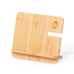 Hamsy Bambusová bezdrátová nabíječka