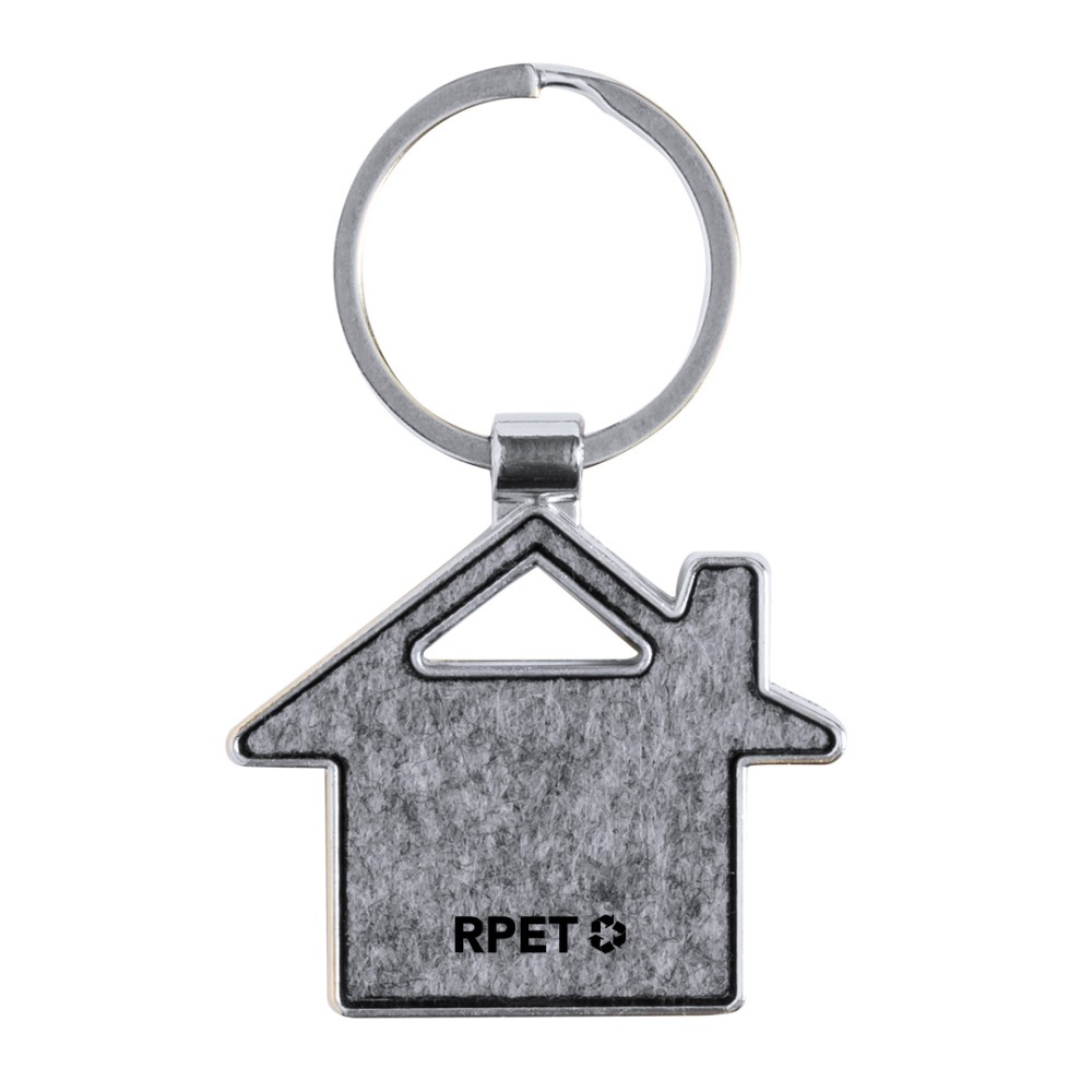 Hailton Klíčenka z kovu a plsti