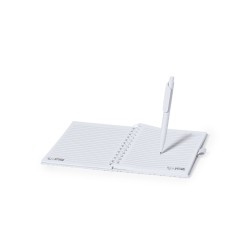 Amber Sada zápisníku a pera z kamenných extraktů