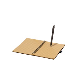 Alanna Sada zápisníku a pera z kávového vlákna