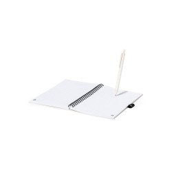 Emily Sada zápisníku a pera z pšeničné slámy