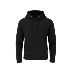 Dretius Unisexová mikina s kapucí z organické bavlny a recyklovaného polyesteru, fleece 280 g/m2