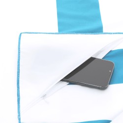 Jeffrey Ručník s vodotěsnou kapsou a pouzdrem, z polyesteru, 200 g/m2