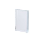 Checken Elegantní skleněná plaketa