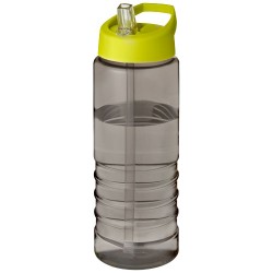Sportovní lahev s výlevkovitým víčkem o objemu 750 ml  H2O Active Eco Treble