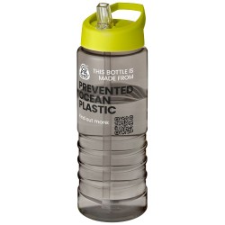 Sportovní lahev s výlevkovitým víčkem o objemu 750 ml  H2O Active Eco Treble