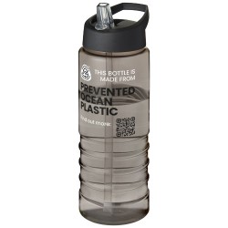 Sportovní lahev s výlevkovitým víčkem o objemu 750 ml  H2O Active Eco Treble
