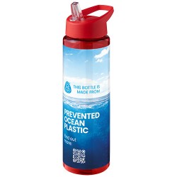 Sportovní lahev H2O Active Eco Vibe o objemu 850 ml s víčkem s hubičkou