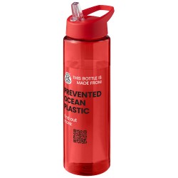 Sportovní lahev H2O Active Eco Vibe o objemu 850 ml s víčkem s hubičkou