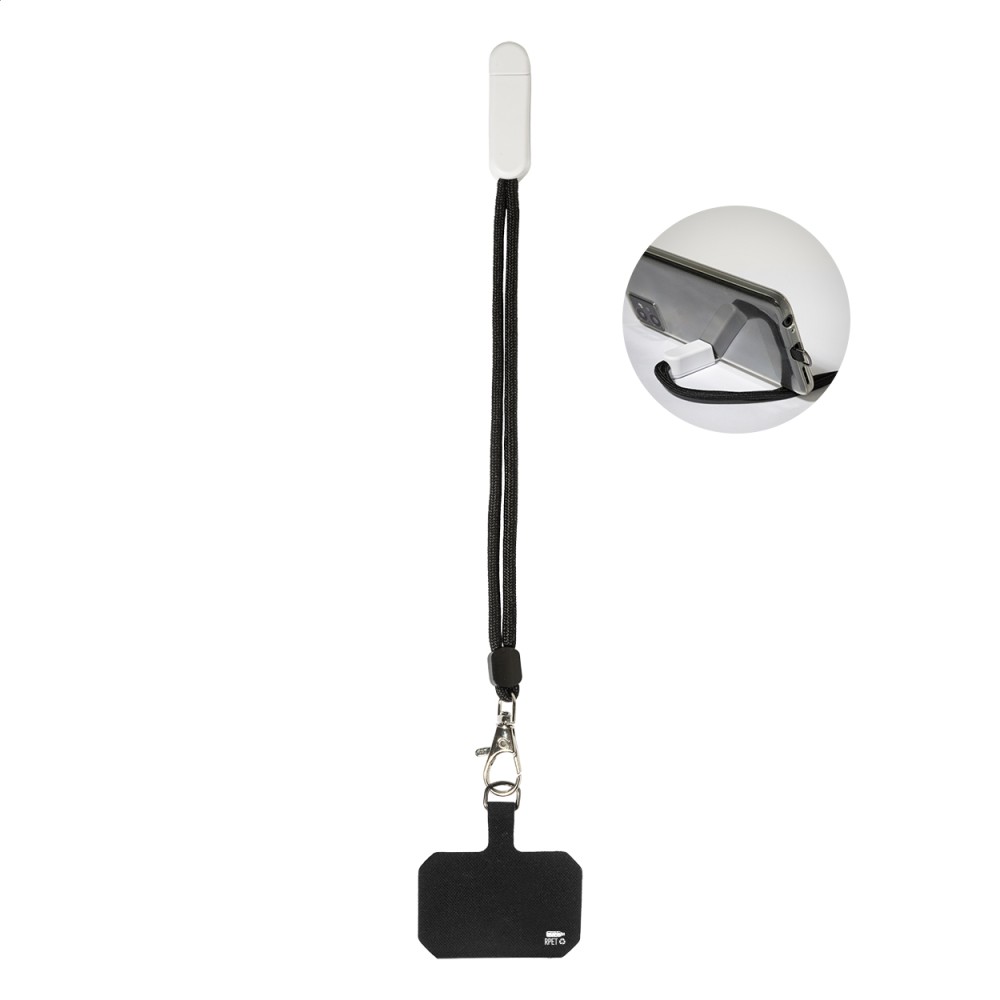 CuffStand náramek z RPET s držákem na mobil