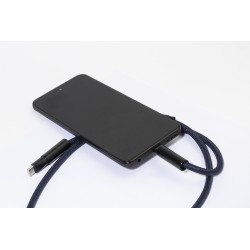 HolCharge 60W RPET kabel se šňůrkou na mobil