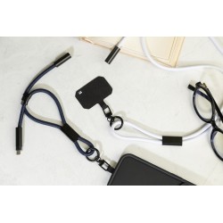 CuffCharge 60W RPET kabel s náramkem na mobil