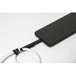 CuffCharge 60W RPET kabel s náramkem na mobil