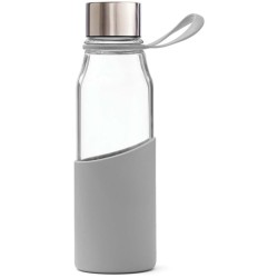 Štíhlá skleněná láhev na vodu VINGA