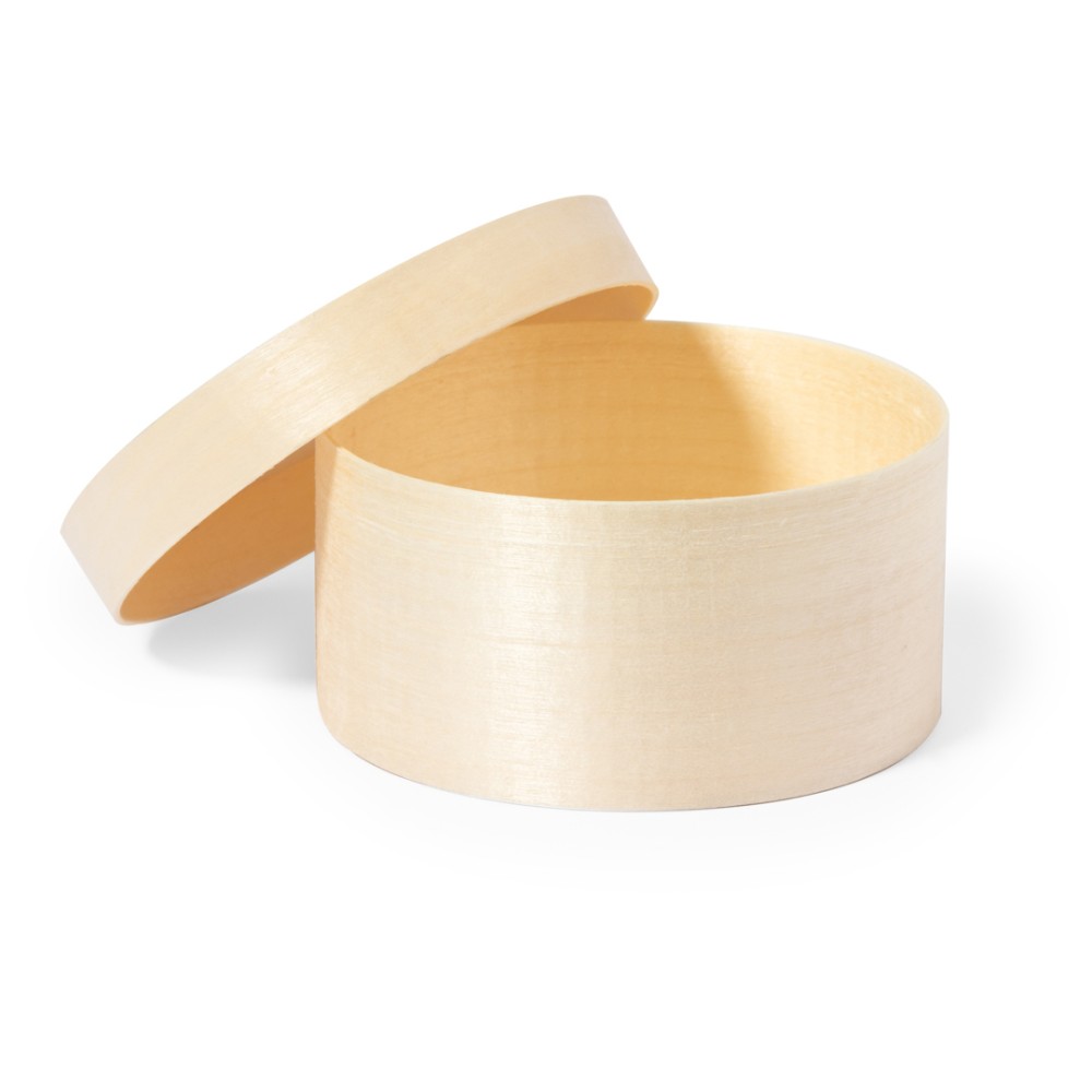 Abedi Dřevěná kulatá krabička