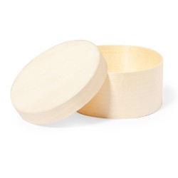 Abedi Dřevěná kulatá krabička