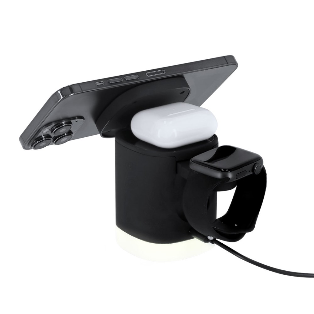 Ruclox Magnetická bezdrátová nabíječka 3 v 1