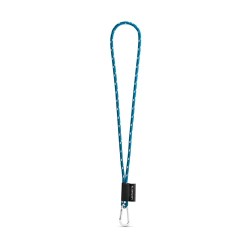 Trubkový lanyard s karabinou ve tvaru D 55 mm