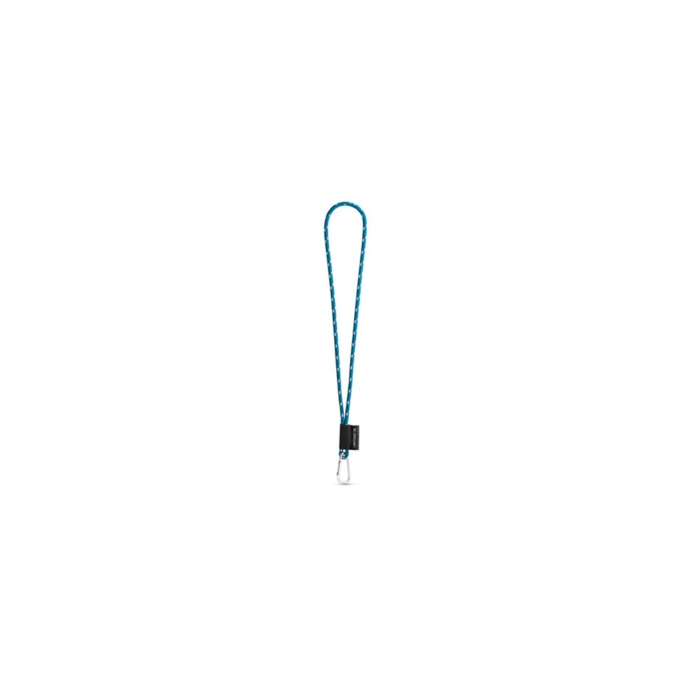 Trubkový lanyard s karabinou ve tvaru D 55 mm