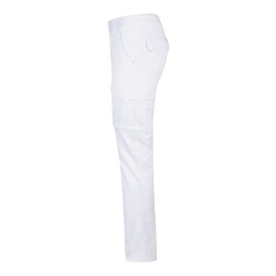 VL LUGH. Strečové kalhoty s mnoha kapsami (240 g/m²) z bavlny (46 %), EME (38 %) a polyesteru (16 %)