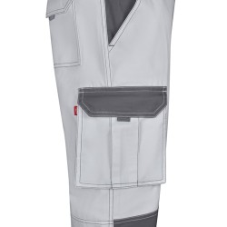 VL NJORD. Dvoubarevné keprové kalhoty s mnoha kapsami (240 g/m²), z bavlny (35 %) a polyesteru (65 %)