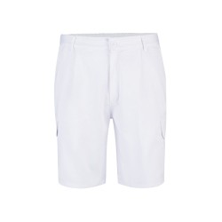 VL CHIONE. Bermudy z kepru s mnoha kapsami (200 g/m²), z bavlny (35 %) a polyesteru (65 %)