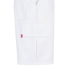 VL CHIONE. Bermudy z kepru s mnoha kapsami (200 g/m²), z bavlny (35 %) a polyesteru (65 %)