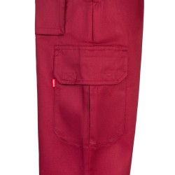 VL MABON. Keprové kalhoty s více kapsami (200 g/m²), z bavlny (35 %) a polyesteru (65 %)