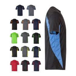 VL SLAYER. Dvoubarevné technické tričko (160 g/m²), z polyesteru (100 %)