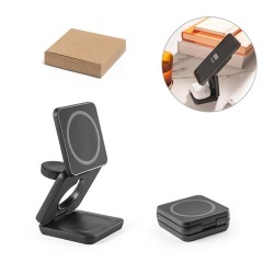 BROGLIE. Super rychlá 15W magnetická bezdrátová nabíječka 4v1