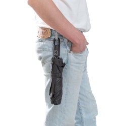 GUSTAVO. Pongee deštník 23" s automatickým otevíráním a zavíráním