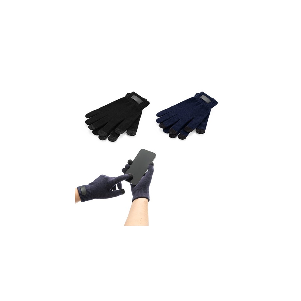 BURROW. Dotykové rukavice z  rPET