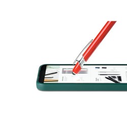 NEIL. Kuličkové pero s tělem z recyklovaného hliníku (100% rAL) a dotykovým hrotem