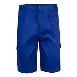 VL CHIONE. Bermudy z kepru s mnoha kapsami (200 g/m²), z bavlny (35 %) a polyesteru (65 %)