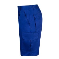 VL CHIONE. Bermudy z kepru s mnoha kapsami (200 g/m²), z bavlny (35 %) a polyesteru (65 %)